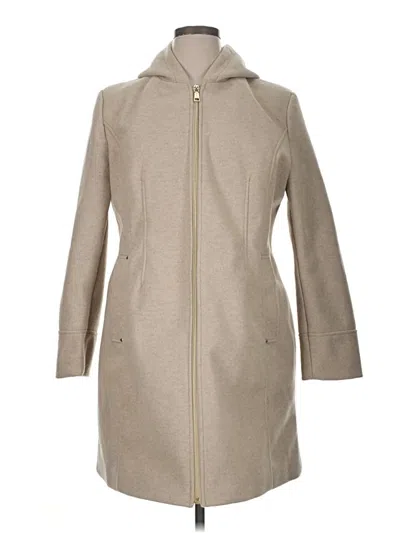 Pre-owned Vince Camuto Coat In Brown