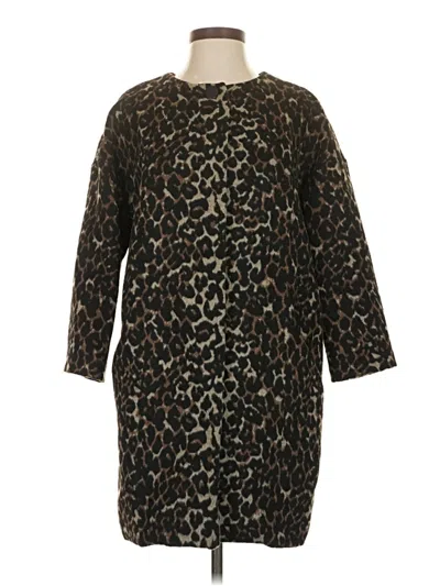 Pre-owned Vince Camuto Coat In Brown