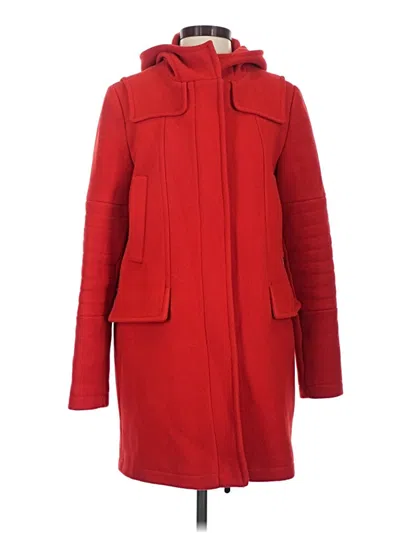 Pre-owned Vince Camuto Coat In Red