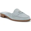 Vince Camuto Cobby Mule In Blue Suede