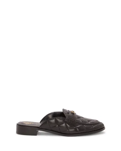 Vince Camuto Cobby Quilted Mule In Brown