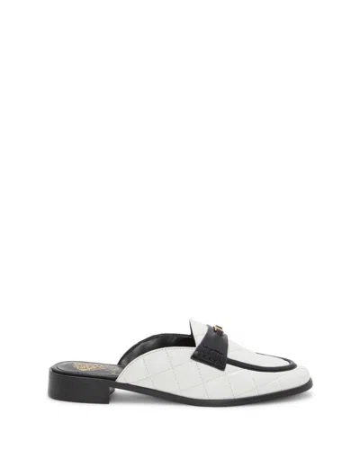 Vince Camuto Cobby Quilted Mule In White