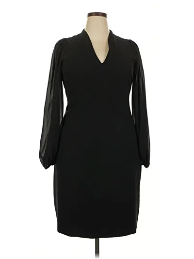 Pre-owned Vince Camuto Cocktail Dress In Black