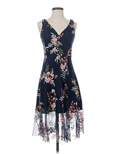 Pre-owned Vince Camuto Cocktail Dress In Black