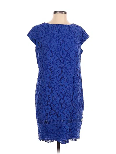 Pre-owned Vince Camuto Cocktail Dress In Blue