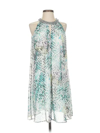 Pre-owned Vince Camuto Cocktail Dress In Blue