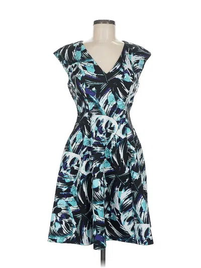 Pre-owned Vince Camuto Cocktail Dress In Blue