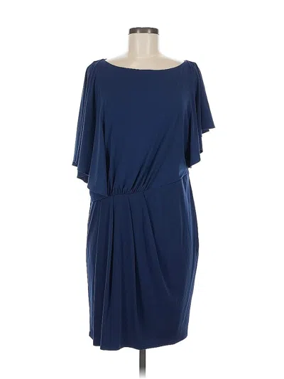 Pre-owned Vince Camuto Cocktail Dress In Blue