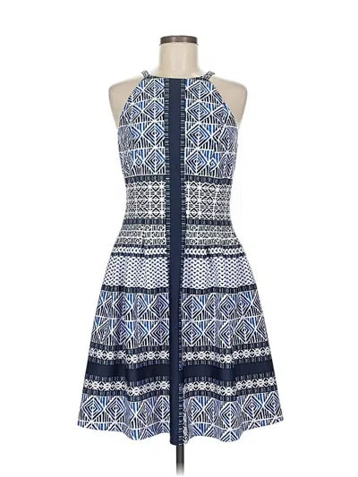 Pre-owned Vince Camuto Cocktail Dress In Blue