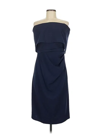 Pre-owned Vince Camuto Cocktail Dress In Blue