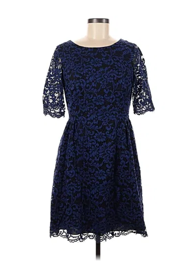 Pre-owned Vince Camuto Cocktail Dress In Blue