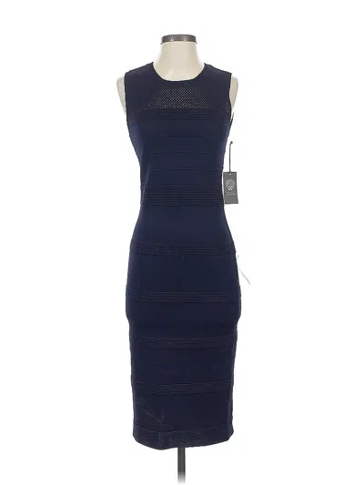 Pre-owned Vince Camuto Cocktail Dress In Blue
