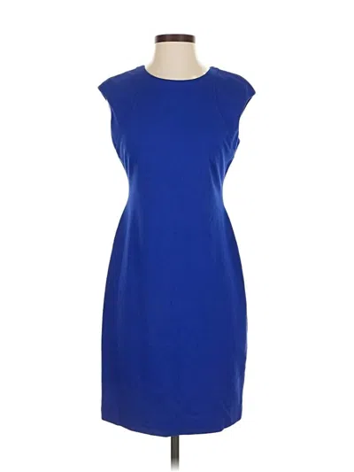 Pre-owned Vince Camuto Cocktail Dress In Blue