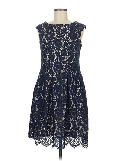 Pre-owned Vince Camuto Cocktail Dress In Blue