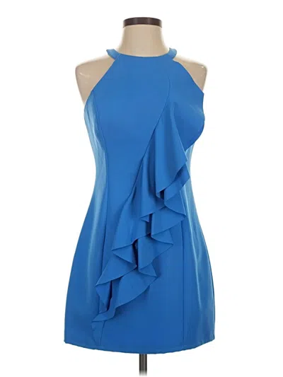 Pre-owned Vince Camuto Cocktail Dress In Blue