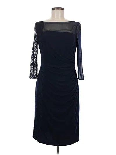 Pre-owned Vince Camuto Cocktail Dress In Blue