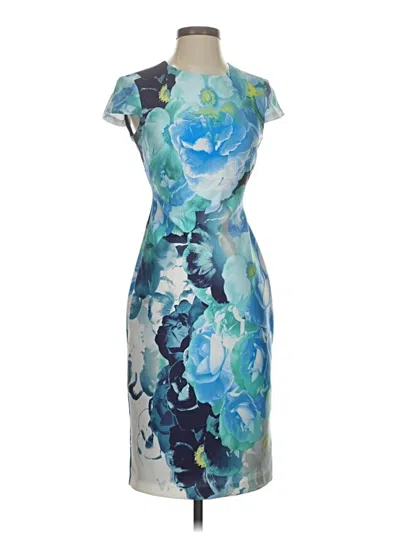 Pre-owned Vince Camuto Cocktail Dress In Blue
