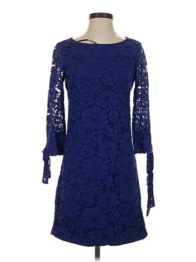 Pre-owned Vince Camuto Cocktail Dress In Blue