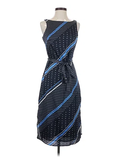 Pre-owned Vince Camuto Cocktail Dress In Blue