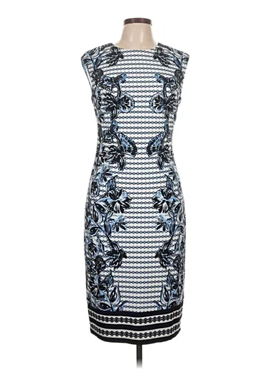 Pre-owned Vince Camuto Cocktail Dress In Blue