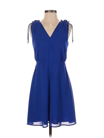 Pre-owned Vince Camuto Cocktail Dress In Blue