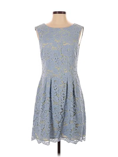 Pre-owned Vince Camuto Cocktail Dress In Blue