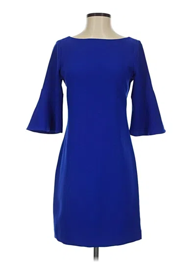 Pre-owned Vince Camuto Cocktail Dress In Blue