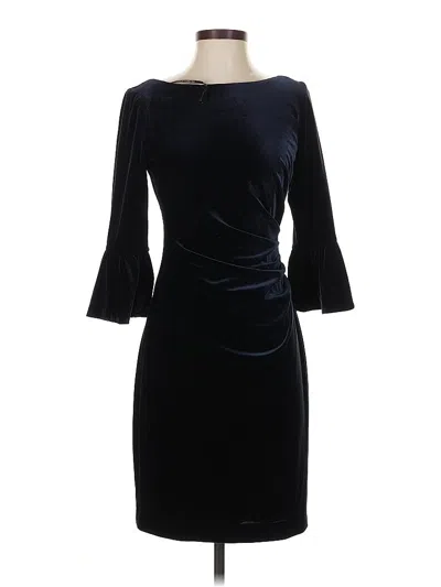 Pre-owned Vince Camuto Cocktail Dress In Blue