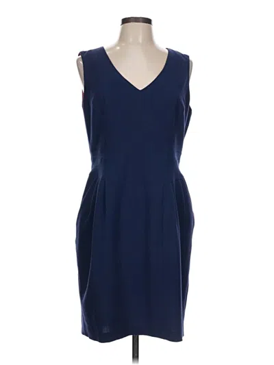 Pre-owned Vince Camuto Cocktail Dress In Blue
