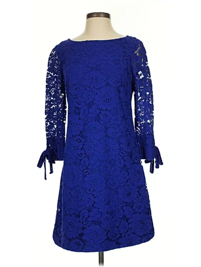 Pre-owned Vince Camuto Cocktail Dress In Blue