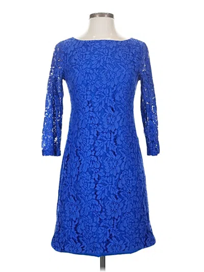 Pre-owned Vince Camuto Cocktail Dress In Blue