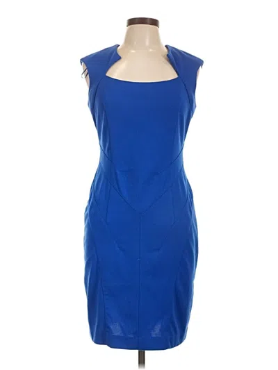 Pre-owned Vince Camuto Cocktail Dress In Blue