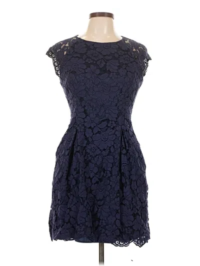 Pre-owned Vince Camuto Cocktail Dress In Blue