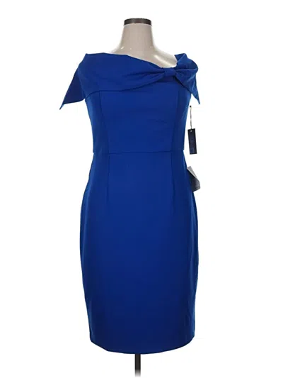 Pre-owned Vince Camuto Cocktail Dress In Blue
