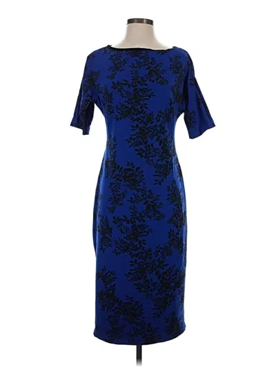 Pre-owned Vince Camuto Cocktail Dress In Blue