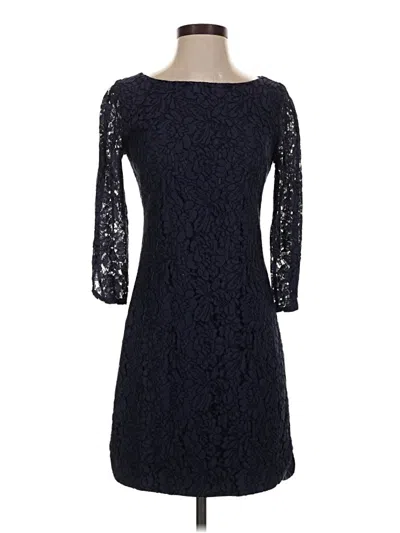 Pre-owned Vince Camuto Cocktail Dress In Blue