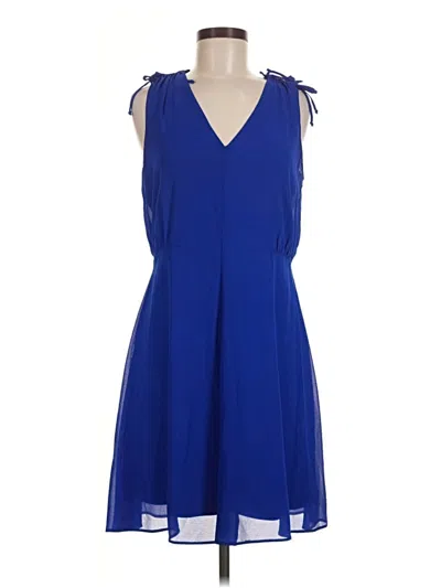 Pre-owned Vince Camuto Cocktail Dress In Blue