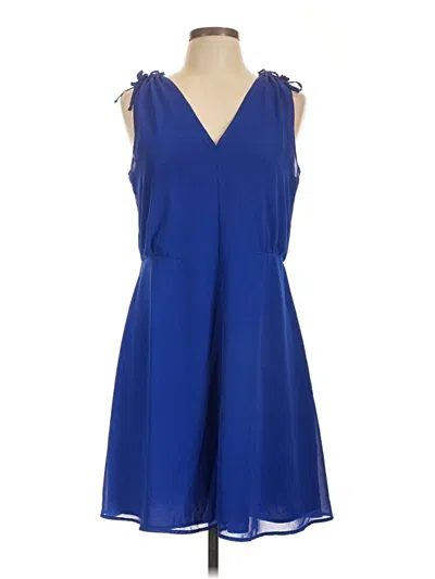 Pre-owned Vince Camuto Cocktail Dress In Blue