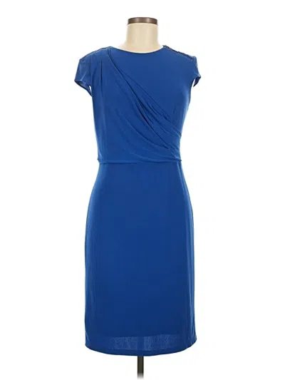 Pre-owned Vince Camuto Cocktail Dress In Blue