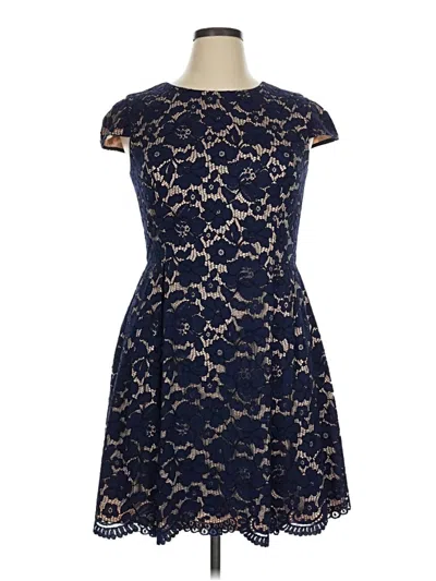 Pre-owned Vince Camuto Cocktail Dress In Blue