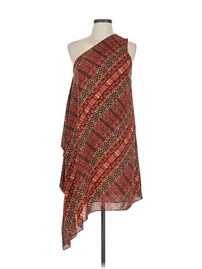 Pre-owned Vince Camuto Cocktail Dress In Brown