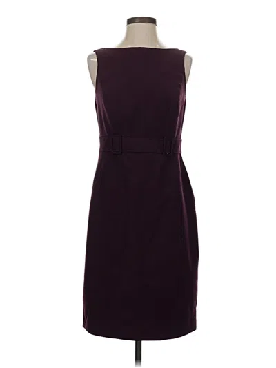 Pre-owned Vince Camuto Cocktail Dress In Burgundy