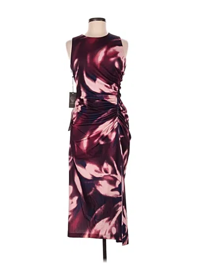 Vince Camuto Cocktail Dress In Burgundy