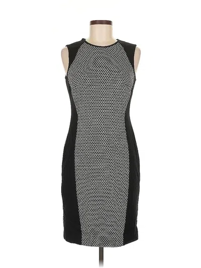 Pre-owned Vince Camuto Cocktail Dress In Gray