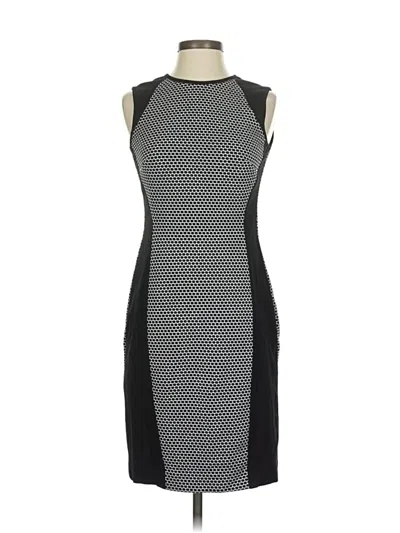 Pre-owned Vince Camuto Cocktail Dress In Gray