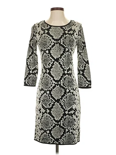 Pre-owned Vince Camuto Cocktail Dress In Gray