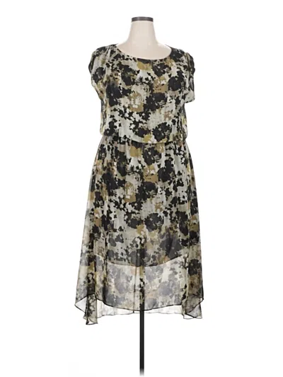 Pre-owned Vince Camuto Cocktail Dress In Gray