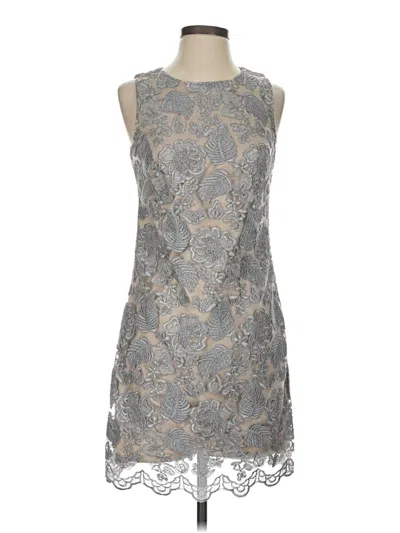 Pre-owned Vince Camuto Cocktail Dress In Gray
