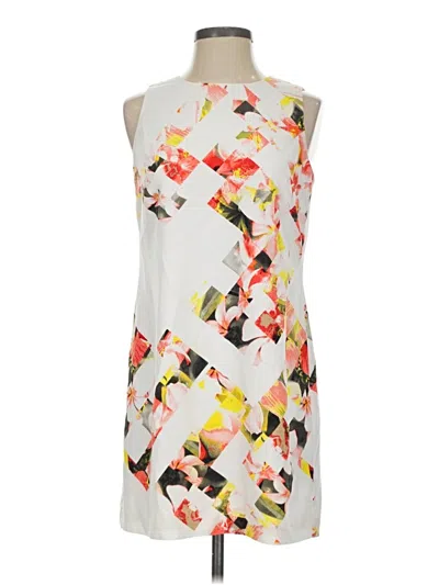 Pre-owned Vince Camuto Cocktail Dress In Gray
