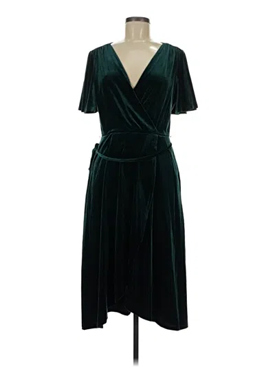 Pre-owned Vince Camuto Cocktail Dress In Green